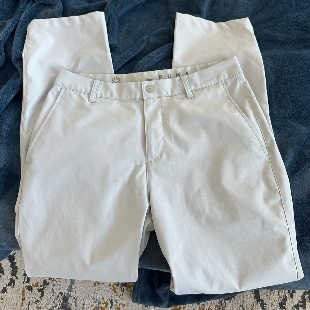 Puma grey golf pants